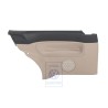 VW Original Seitenverkleidung (Stoff) Schwarz/Hellbeige - 1J3867043CJFWW