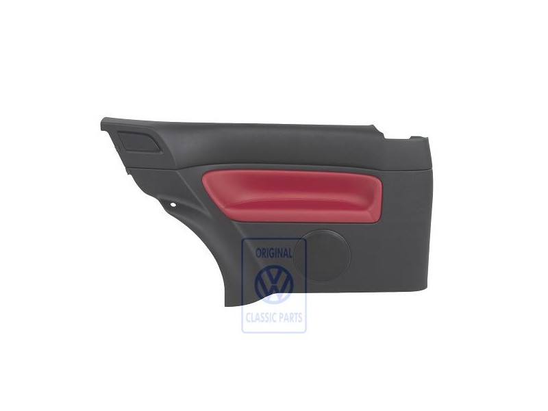 VW Original Seitenverkleidung (Leder) Rot - 1J3867043CMLLD