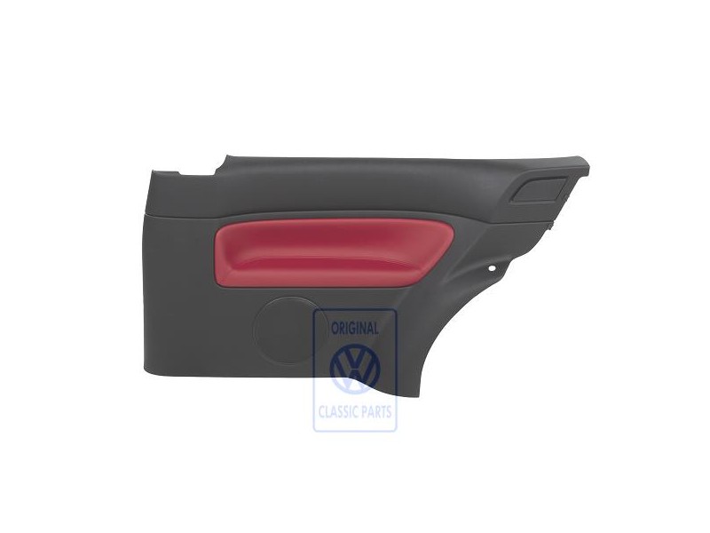 VW Original Seitenverkleidung (Leder) Rot - 1J3867044CBLLD