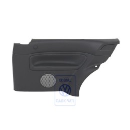 VW Original Seitenverkleidung (Leder) Schwarz/Schwarz - 1J3867044CCHSA