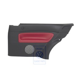 VW Original Seitenverkleidung (Leder) Rot - 1J3867044CCLLD