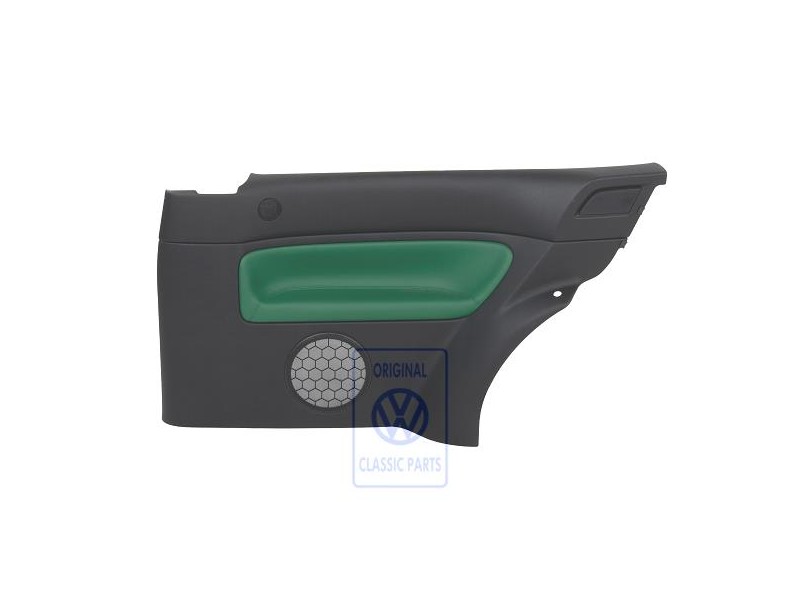 VW Original Seitenverkleidung (Leder) Grün - 1J3867044CCLLE