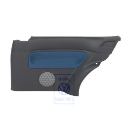 VW Original Seitenverkleidung (Stoff) Schwarz/Blau - 1J3867044CGHYX