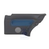 VW Original Seitenverkleidung (Stoff) Schwarz/Blau - 1J3867044CGHYX
