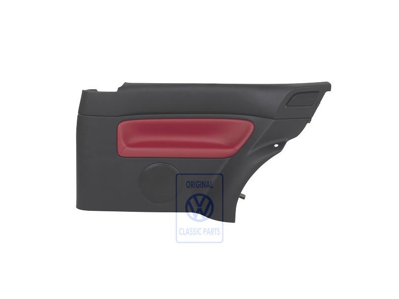 VW Original Seitenverkleidung (Leder) Rot - 1J3867044CMLLD