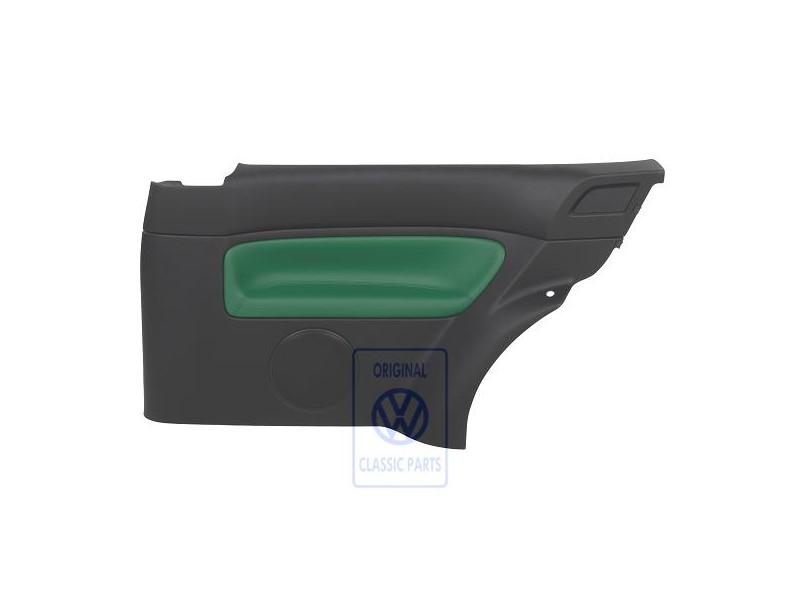 VW Original Seitenverkleidung (Leder) Grün - 1J3867044CMLLE