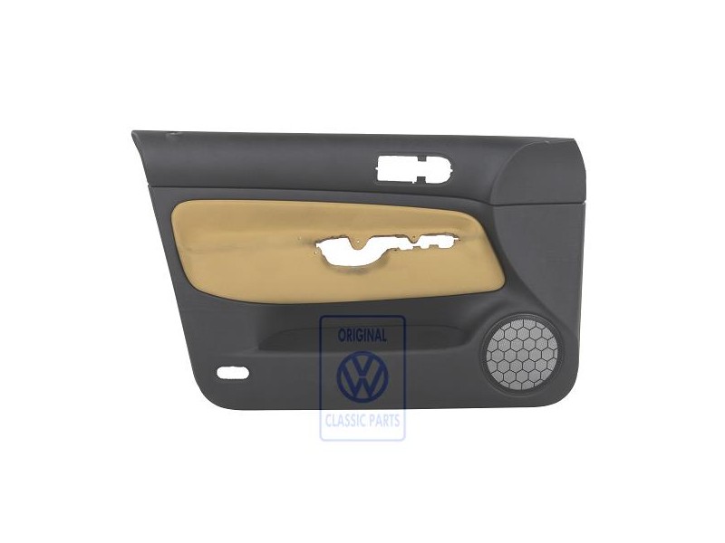 VW Original Türverkleidung (Stoff) Schwarz/Gelb - 1J4867011CKGRE