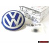 VW Original Hinten Emblem Logo Zeichen Blau Weiß - 1C0853630D 39A