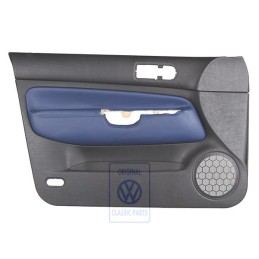 VW Original Türverkleidung Leder Schwarz/Orbitblue - 1J4867011DFGEC