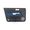 VW Original Türverkleidung (Leder) Schwarz/Jazzblue - 1J4867011FDHSE