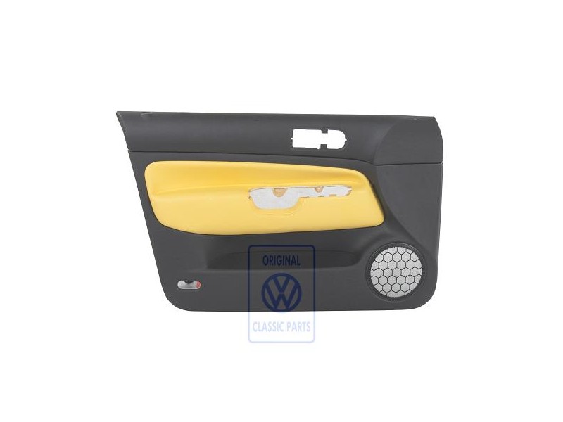 VW Original Türverkleidung (Leder) Yellow - 1J4867011FDHUV