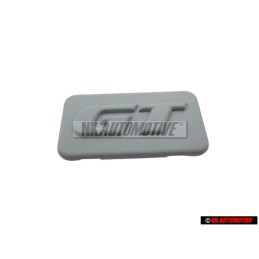 VW Original PASSAT GT Seite Schriftzug Emblem Logo PrimeRot - 357853688B GRU