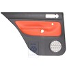 VW Original Türverkleidung (Leder) Schwarz/Tropicorange - 1J6867211AHGEB