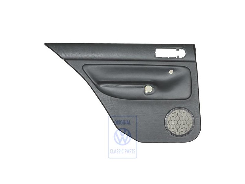 VW Original Türverkleidung (Leder) Schwarz/Schwarz - 1J6867211AHGEN