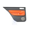 VW Original Türverkleidung (Leder) Schwarz/Tropicorange - 1J6867211ATGEB