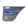 VW Original Türverkleidung (Leder) Schwarz/Orbitblue - 1J6867212AHGEC
