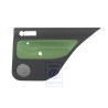 VW Original Türverkleidung (Leder) Schwarz/Cosmicgrün - 1J6867212AHGED