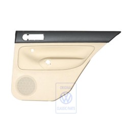 VW Original Türverkleidung (Leder) Schwarz/Hellbeige - 1J6867212ATFWZ