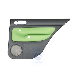 VW Original Türverkleidung (Leder) Schwarz/Cosmicgrün - 1J6867212ATGED