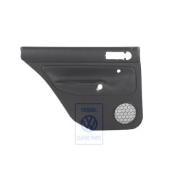 VW Original Türverkleidung (Leder) Schwarz/Schwarz - 1J9867211AAGEN