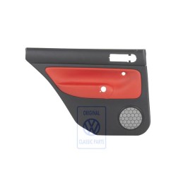 VW Original Türverkleidung (Leder) Schwarz/Tropicorange - 1J9867211ALGEB