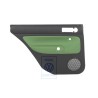 VW Original Türverkleidung (Leder) Schwarz/Cosmicgrün - 1J9867211ALGED