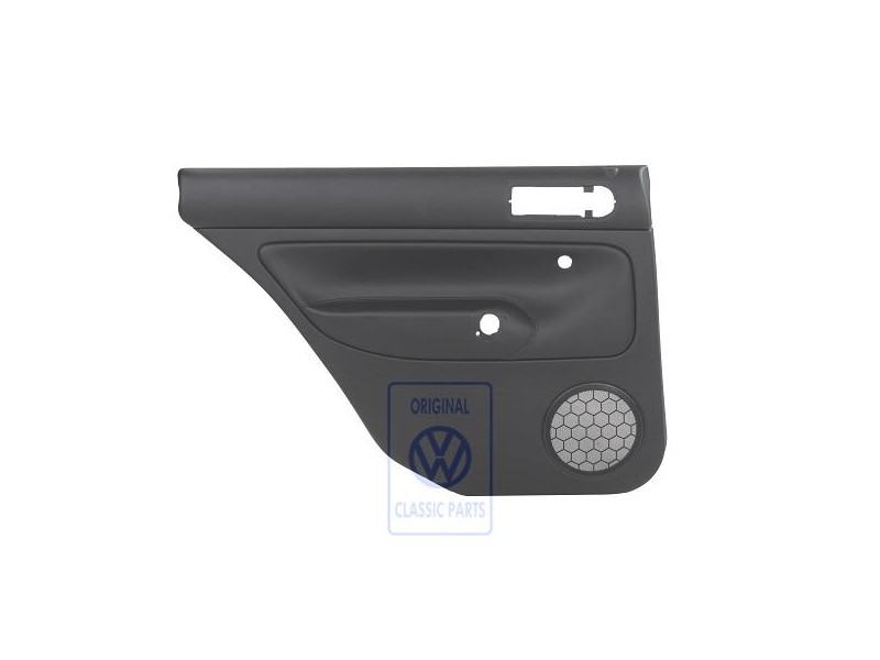 VW Original Türverkleidung (Leder) Schwarz/Schwarz - 1J9867211ALGEN