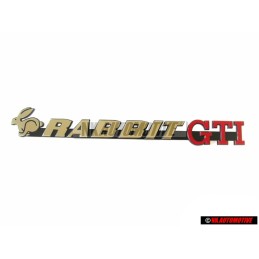VW Classic Parts Schriftzug satinschwarz/chrom - 171853687AL GX2