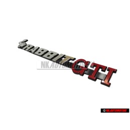 VW Classic Parts Schriftzug satinschwarz/chrom - 171853687AL GX2