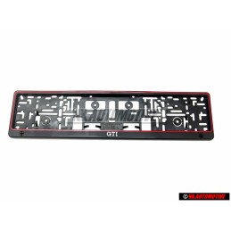 VW Classic Parts Golf GTI Kennzeichenträger Nummernschild Halter - ZCP904108