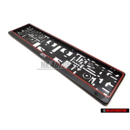 VW Classic Parts Golf GTI Kennzeichenträger Nummernschild Halter - ZCP904108
