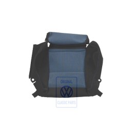 VW Original Sitzbezug Stoff Blau/Schwarz - 1J0881405P KMD