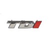 VW Original Schriftzug Chrom/Chrom/Rot - 7D0853679C EQW