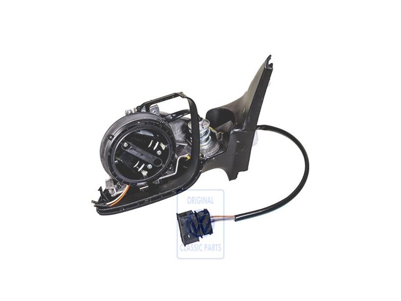 VW Original Aussenspiegelgehäuse Satinschwarz - 1J2857507G 01C