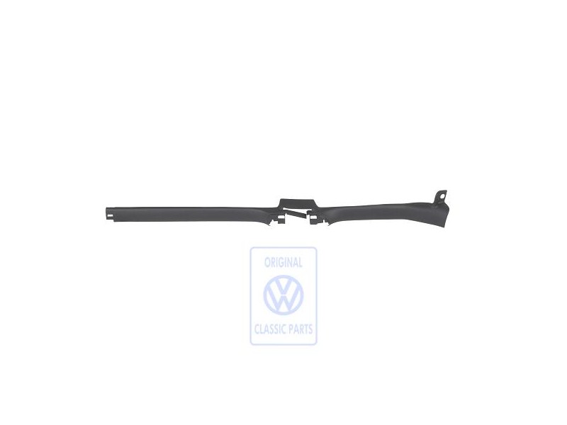 VW Original Einstiegsleiste Satinschwarz - 1J4853373B B41