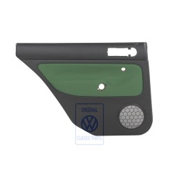 VW Original Türverkleidung (Stoff) Schwarz/Cosmicgrün - 1J9867211Q GHG
