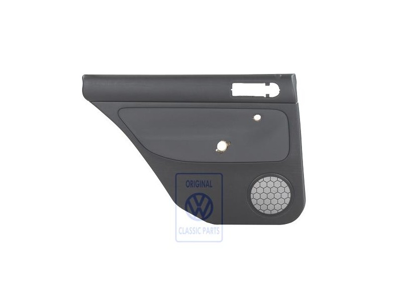 VW Original Türverkleidung (Stoff) Anthrazit/Schwarz - 1J9867211Q GHJ