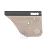 VW Original Türverkleidung (Stoff) Schwarz/Hellbeige - 1J9867211S FWW