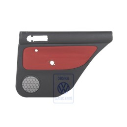 VW Original Türverkleidung (Stoff) Schwarz/Tropicorange - 1J9867212Q GHF