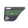 VW Original Türverkleidung (Stoff) Schwarz/Grün - 1J9867212Q GHG