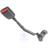 VW Original Gurtschloss Satinschwarz/Feuerrot - 1J3858471 FCN