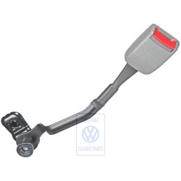 VW Original Gurtschloss Flanellgrau/Feuerrot - 1J3858472 FCP