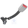 VW Original Gurtschloss Flanellgrau/Feuerrot - 1J4858472 FCP
