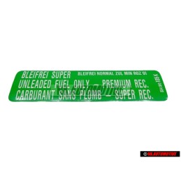 VW Original Kennschild - 034010105K