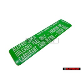 VW Original Kennschild - 034010105K