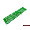 VW Original Kennschild - 034010105K