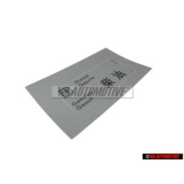 VW Original Kennschild - 1H0010092L