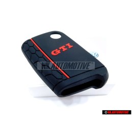 VW Original Schlüsselcover Schwarz/Rot - 000087012ALGCA