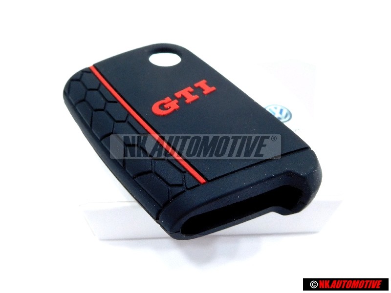 VW Original Schlüsselcover Schwarz/Rot - 000087012ALGCA