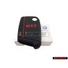 VW Original Schlüsselcover Schwarz/Rot - 000087012ALGCA